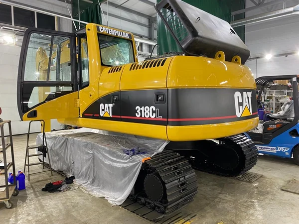 Покраска спецтехники: