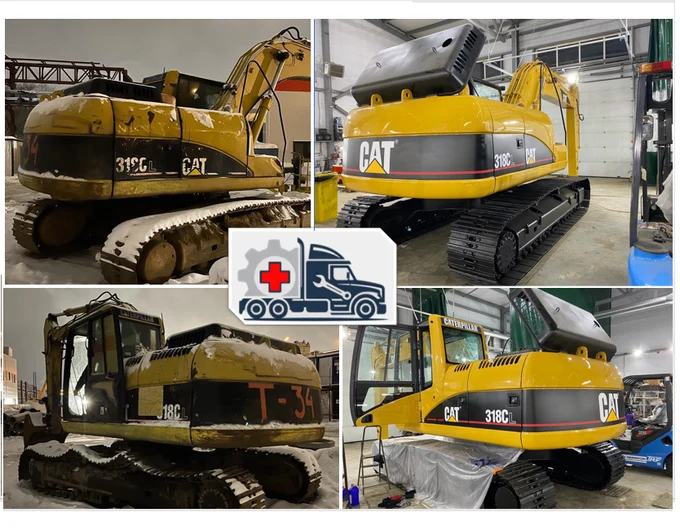 Покраска спецтехники: